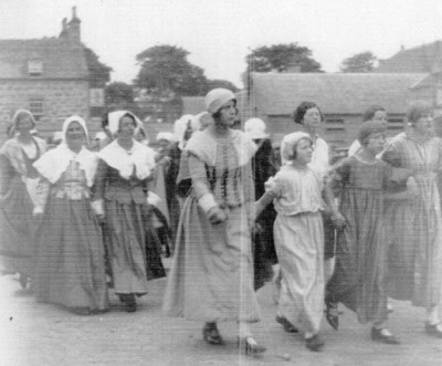 Photograph album of Dornoch Pageant 1928