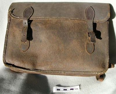 John Gordon's school satchel