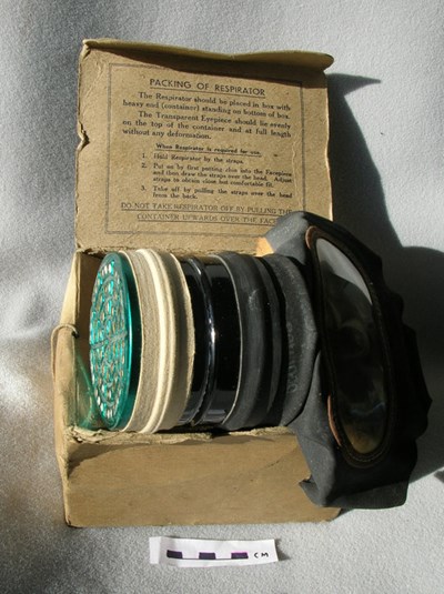 WW2 gas mask