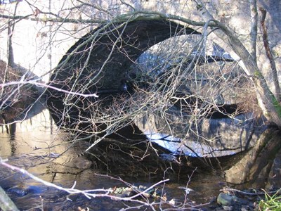 Telford Bridge crossing River Evelix 