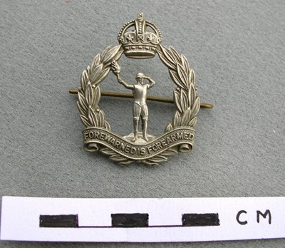 Royal Observer Corps cap badge