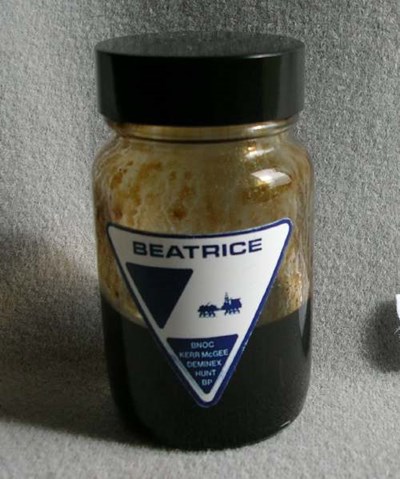 Beatrice oil field sample