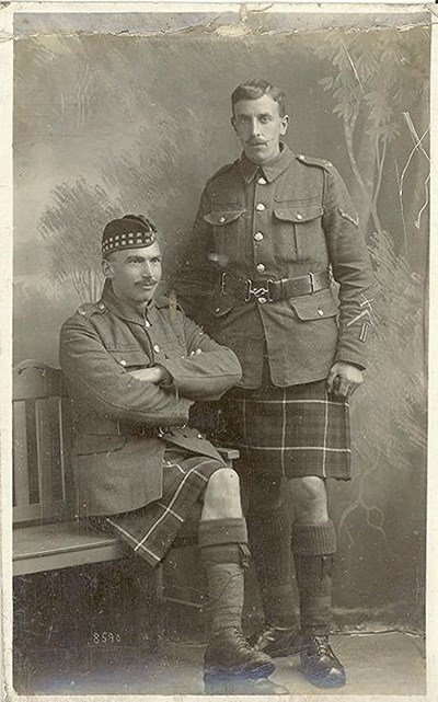 Mackay Family Photograph ~ Simon Mackay (seated)