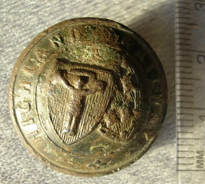 Buttons & coins found in Dornoch area