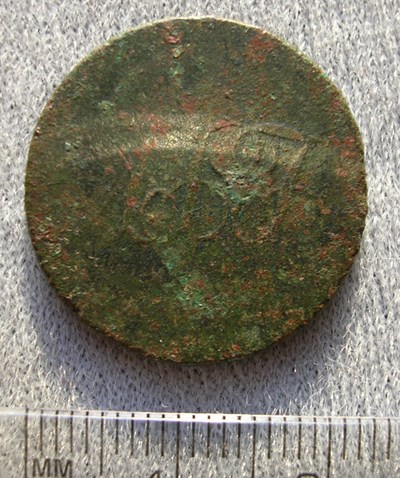 Token or button found in Dornoch area