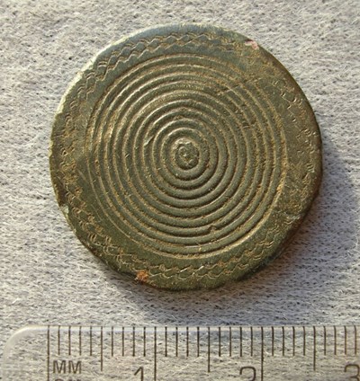 Button found at Skelbo Castle