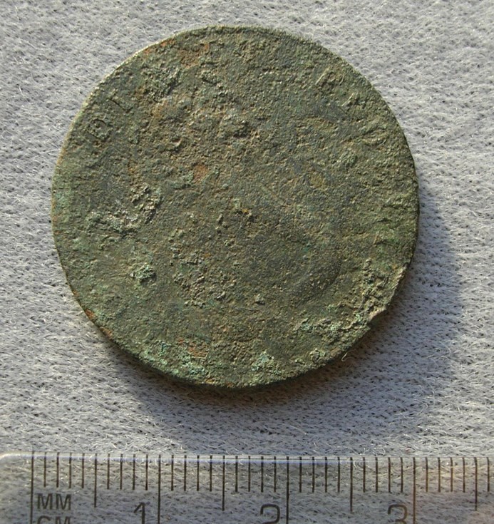 Coin found at Creich mansion house