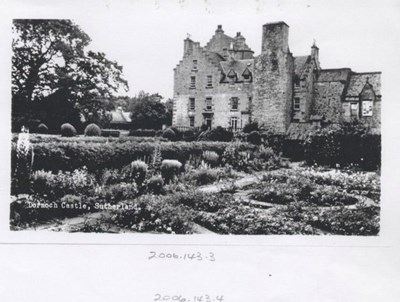 Dornoch Castle and gardens