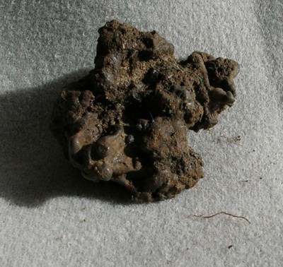 Piece of iron smelting slag