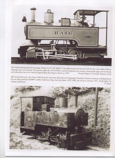 Kerr Stuart 'Haig' locomotive No. 3085