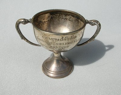 Dornoch Curling Club trophy