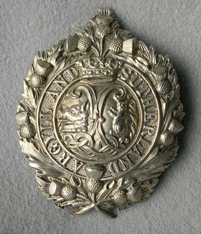 Argyll & Sutherland Highlanders badge