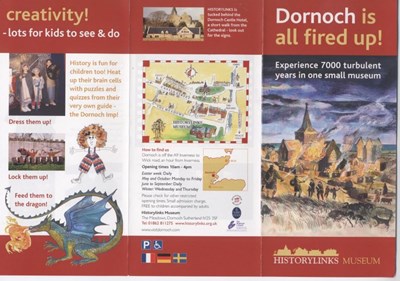 Historylinks Leaflet - Dornoch All Fired Up