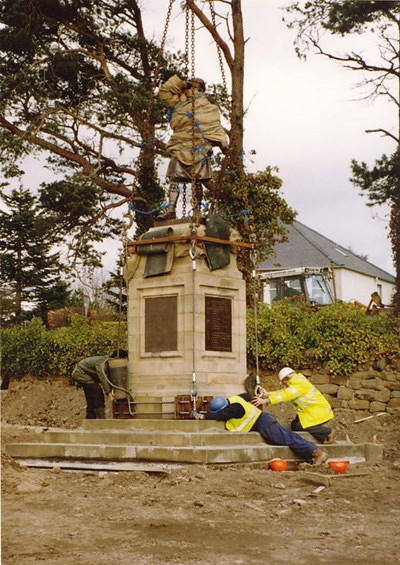 Relocation of war memorial