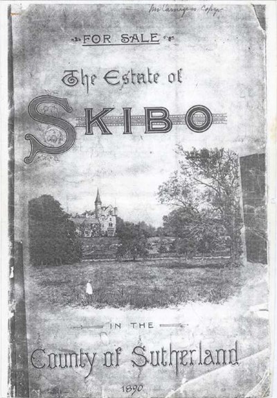 Sales prospectus for Skibo Estate