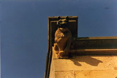 Dornoch Cathedral gargoyle