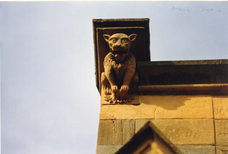 Dornoch Cathedral gargoyle