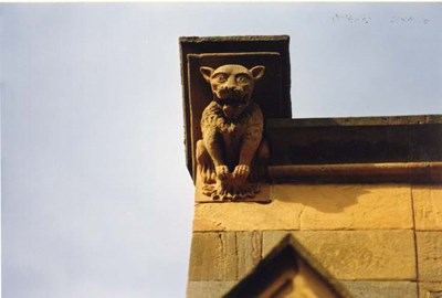 Dornoch Cathedral gargoyle