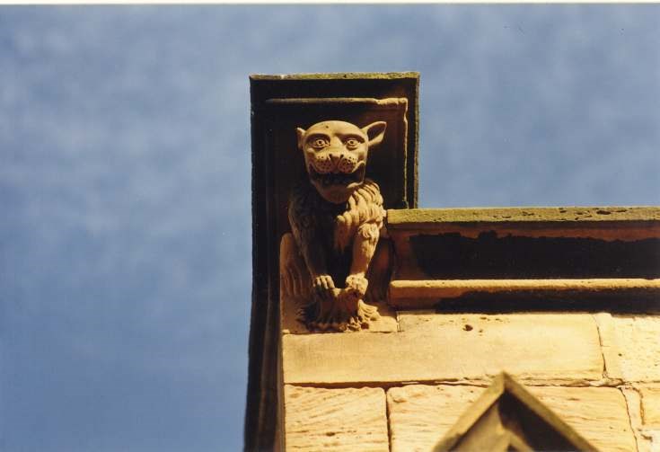 Dornoch Cathedral gargoyle