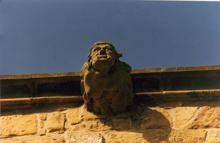 Dornoch Cathedral gargoyle