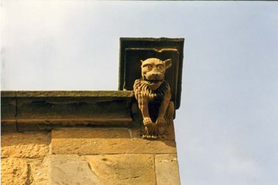 Dornoch Cathedral gargoyle