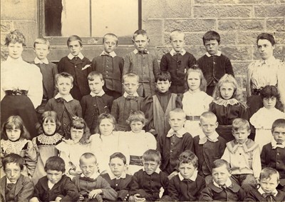 pre-Academy class, Rearquhar school, ~1910