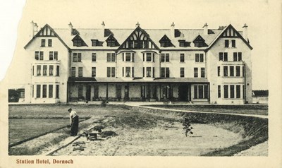 Station Hotel Dornoch c 1900