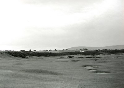 Royal Dornoch Golf Club course view to north
