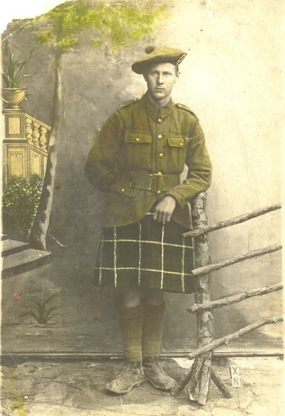 Marcus Matheson of the Lovat Scouts