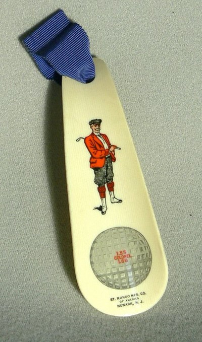 Shoehorn golf trophy