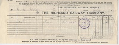 Highland Railway Co bill 1914