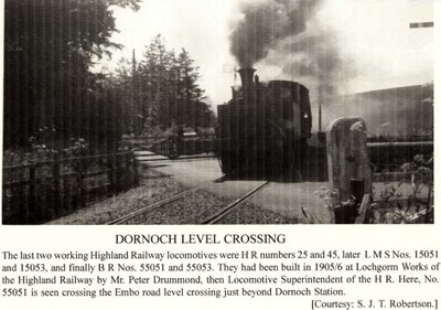 Dornoch level crossing