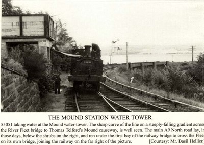 Mound station water tower