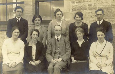 Staff, Dornoch Academy, c. 1930s