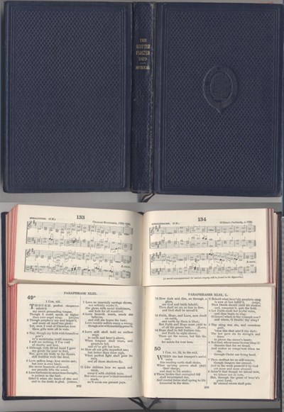 The Scottish Psalter 1929 Metrical Version and Scripture Paraphrases with tunes.