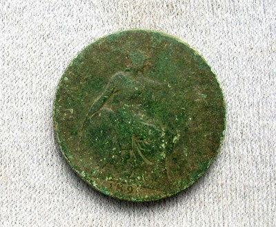 Victoria 1896 half penny found in the Dornoch area.