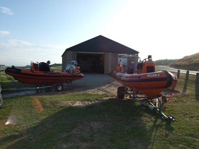 ESRA Lifeboats and boatshed