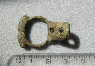 Cast copper alloy buckle