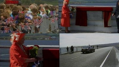 Film of opening of the Dornoch Firth Bridge