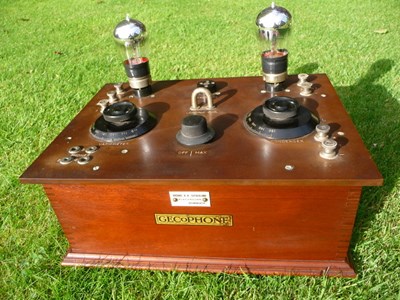 Gecophone two valve radio c 1924