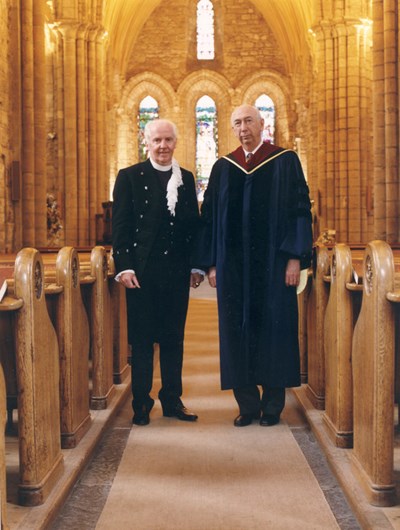 Photograph of the Dr James Simpson and Rev John Peterson