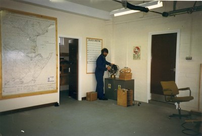 HM Coastguard Station Dornoch garage