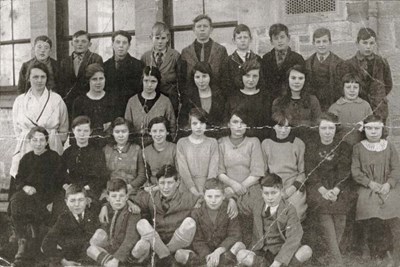 Dornoch Academy class, 1923